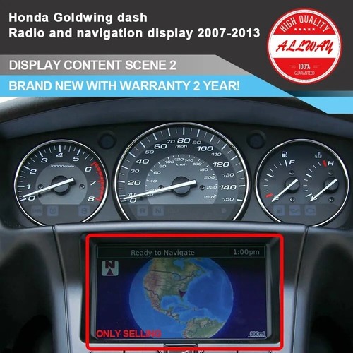 GPS Navigation Radio LCD Display Glas für Honda GL1800 Goldwing 2007-2013 - Bild 2 von 4