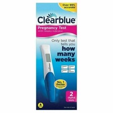 Clearblue Digital with Weeks Indicator Pregnancy Test- 2 Count- FAST US SHIPPING