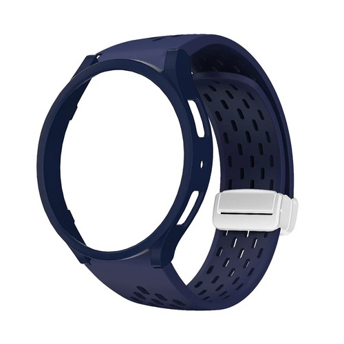 Silikon Armband mit Schutzhülle Für Samsung Galaxy Watch 6/6 Classic 43/47/44mm - Bild 17 von 38