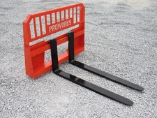 48" Long Extreme Duty Pallet Forks Attachment Fits Kubota Quick Attach