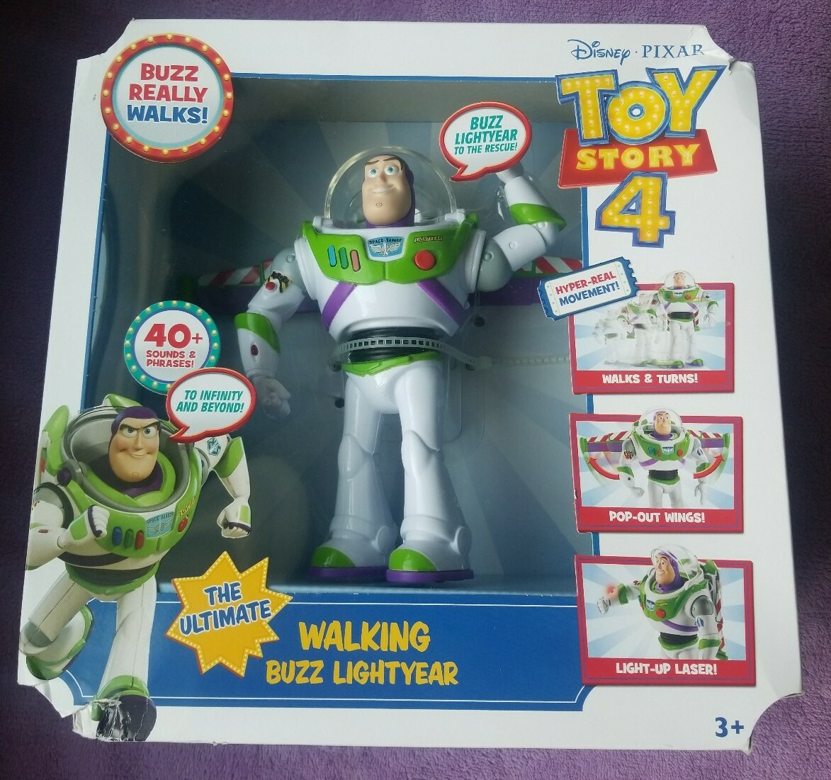 Disney Toy Story 4 Walking Buzz Lightyear 7