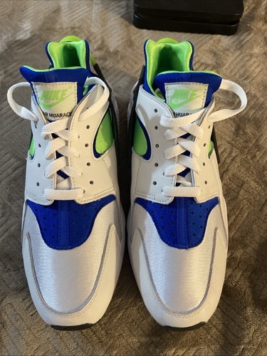 Nike Air Huarache Scream Green Size 9.5 New No Box DD1068-100
