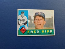 1960 Topps - Fred Kipp #202 - VG