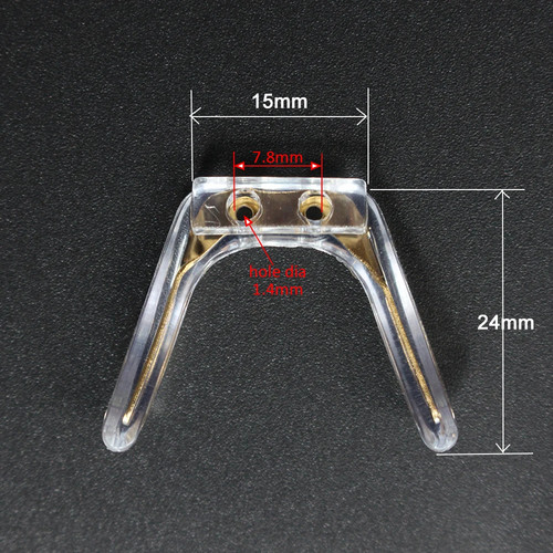 Almohadillas nasales de silicona para anteojos con núcleo de metal dorado plateado puente para gafas - Imagen 6 de 27