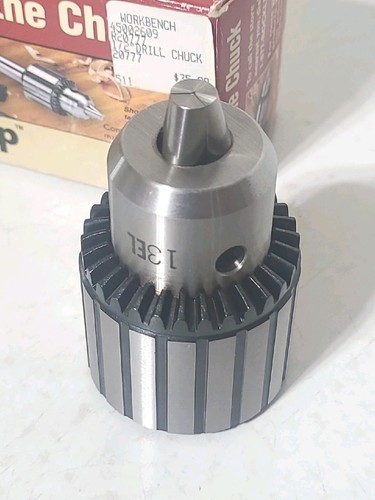 New Rockler/Shop Basics 1/2” Lathe Drill Chuck Tool 20777 NIB With Key. - Picture 5 of 9
