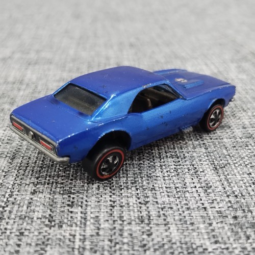 Hot Wheels Redline CUSTOM CAMARO Medium Blue US Dark Interior. Original Sweet 16 - Picture 6 of 15