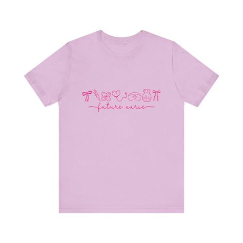 T-shirt maglietta manica corta Future Nurse, regalo studente infermieristico, maglietta laurea, - Foto 93 di 124