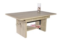Couchtisch Bruni Sonoma Eiche 150X48X65 Cm Wohnzimmertisch