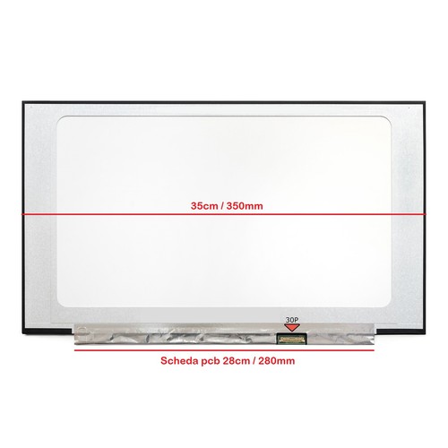 N156HCA-EAB REV.C6 Display LCD 15,6 LED Slim 1920x1080 30-pin Fh IPS - Zdjęcie 2 z 4