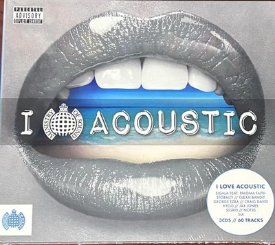 VARIOUS ARTISTS ''I LOVE ACOUSTIC'' BRAND NEW ORIGINAL 2018 UK 3CD ALBUM IMPORT