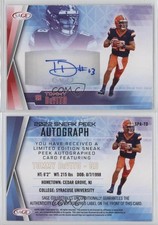 2022 SAGE Low Series Sneak Peek Auto Red Tommy DeVito #SPA-TD Auto