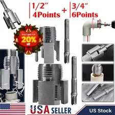 Integrated Internal & External Pipe ThreadingTool, PVC Pipe -Threader Kit