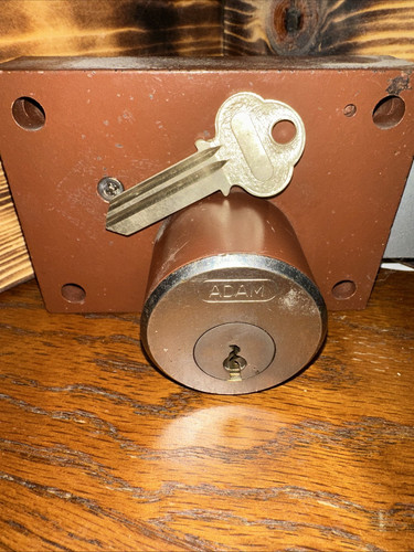 NOS Vintage Gefängnis Gefängniszelle ungeschnittener Buckelschlüssel von Folger Adam Company! AR Keyway - Bild 2 von 4