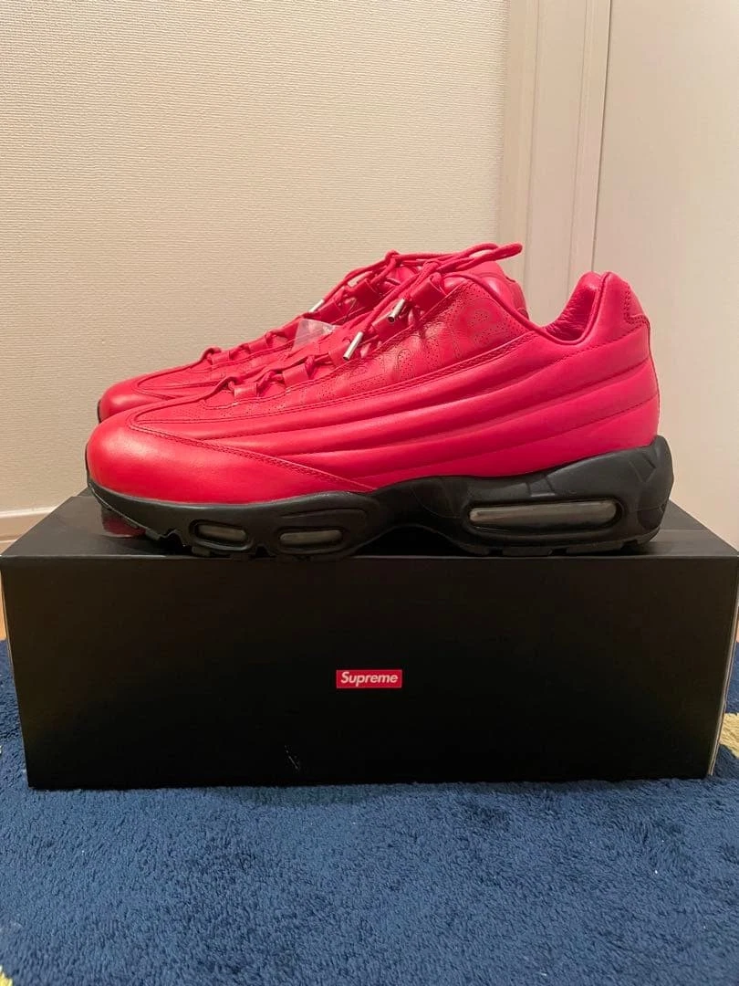 Nike Supreme x Air Max 95 Lux Gym Red | eBay