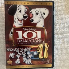 Disney 101 DALMATIANS (2-disc DVD) RARE OOP Platinum Edition.