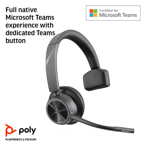 Poly Voyager 4310 Microsoft Teams Certified USB-C Headset +BT700 dongle - Picture 8 of 8