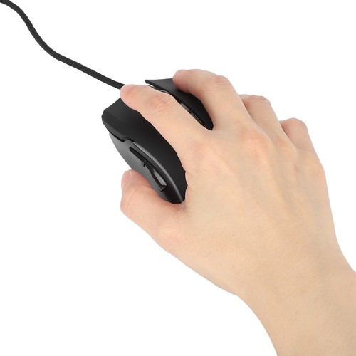 Gaming-Maus Einstellbar 7200 Dpi Ergonomische RGB-Beleuchtung Kabelgebu URS - Afbeelding 12 van 22