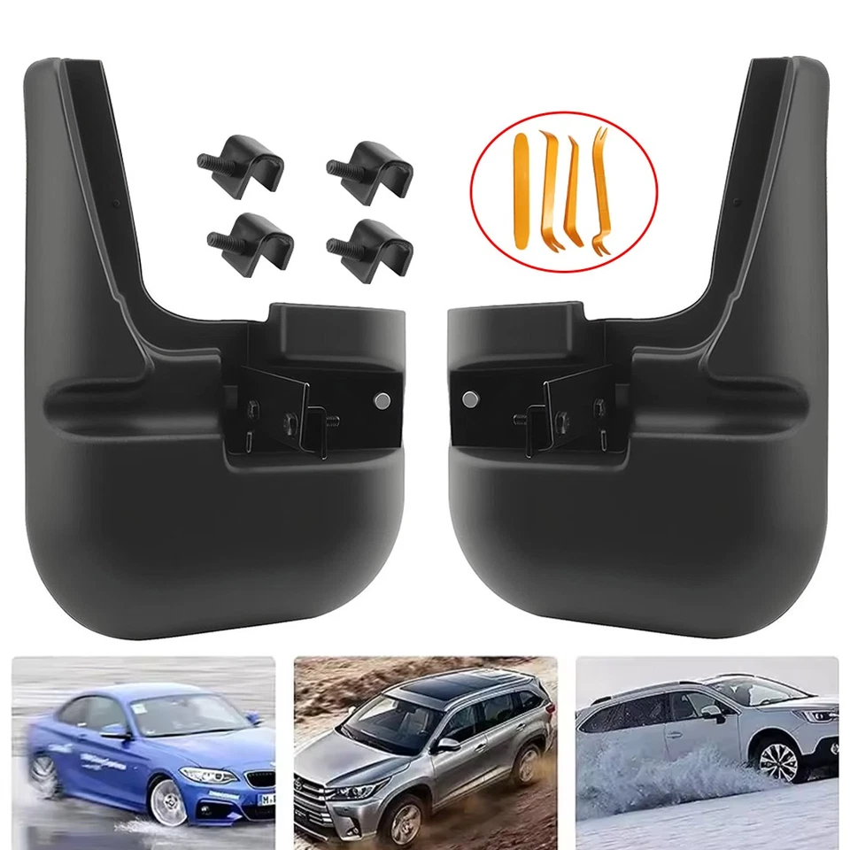 FRONT Mud Flaps Guards Mudflaps FIAT DUCATO PUEGEOT BOXER RELAY 2006- 50901517 - Image 2 of 4