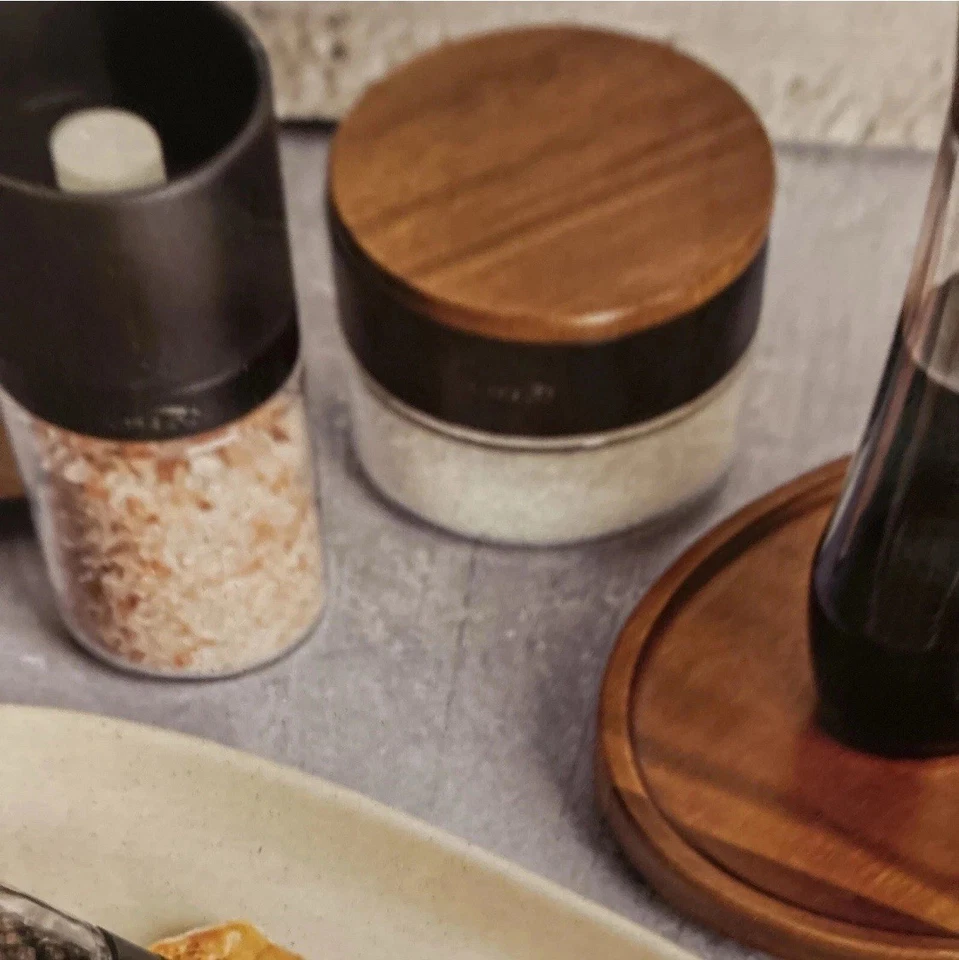 NOVO Conjunto de 6 Peças Estação de Tempero Trudeau Lazy Susan - Imagem 3 de 4