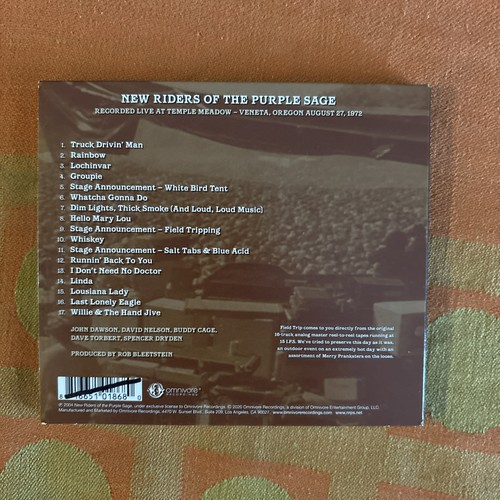 Field Trip by New Riders of the Purple Sage (CD, 2020) - Bild 3 von 3
