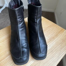 Reclaimed-vintage Women's Black and Black Boots