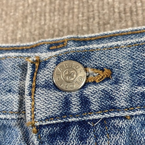 Vintage 90s Faded Glory Jeans Mens 30x30 Relaxed Fit Straight Denim Made In USA - Picture 8 of 13