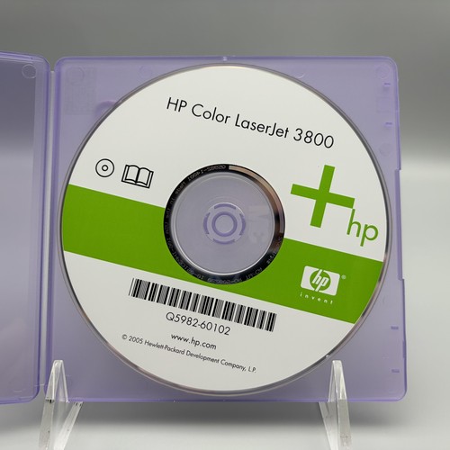 HP Color LaserJet 3800 Druckertreiber Software CD-ROM Install Disc Q5982-60102 - Bild 2 von 10