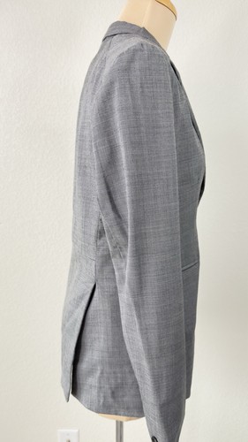 Rag & Bone Grey Tweed Wool Blend Blazer Jacket Women's 6 - Picture 2 of 6
