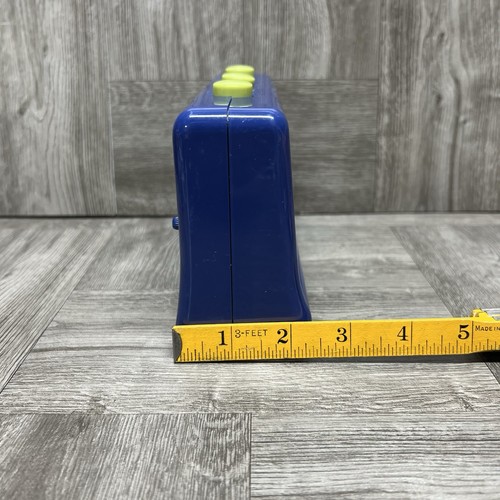 Vintage Sterling & Edle Zielmarken Wort Flip Uhr Desktop Tiki Zeit funktioniert - Bild 18 von 20