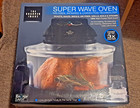 SUPER WAVE OVEN Sharper Image 1300 Watt,16 Quart Halogen Infrared Convection NEW