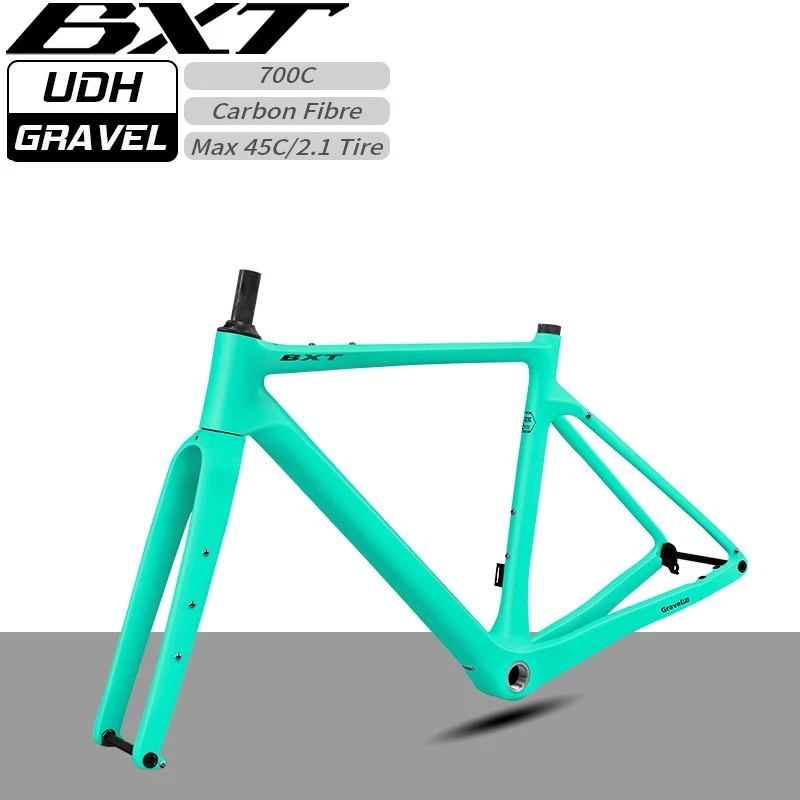 BXT 700*45C Fahrradrahmen Scheibenbremse Straße Frameset NO-Gravel Lenker - Bild 3 von 4
