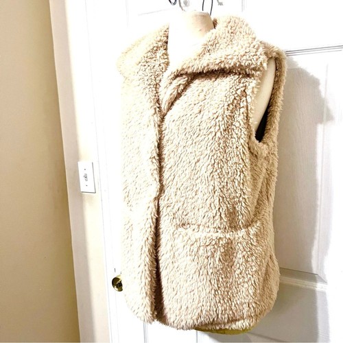 Thread+Supply Damen Weste Größe L Kunstfell Druckknopfleiste - Bild 6 von 9