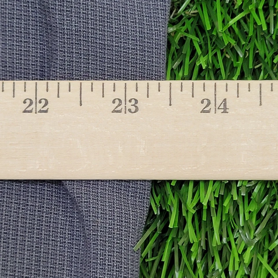 Vintage 90s Biker Button Shirt Large 23x29 Gray Baggy - Image 4 of 4