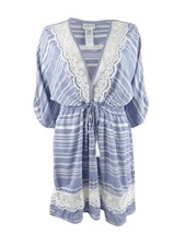 Dotti Women's Tassel Talk Tunic Dress Swim Cover-Up