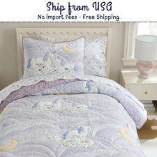 Pottery Barn Kids Unicorn Dreams Quilt Shams