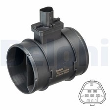 DELPHI Luftmassenmesser AF10519-12B1 für OPEL