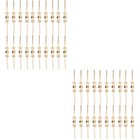 2 Pack Chandelier Bow Tie Connector Pins Crystal Replacement Parts