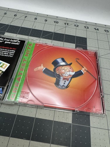 PlayStation PS1 Monopoly Greatest Hits CIB  Disc Manual Hasbro - Picture 5 of 6