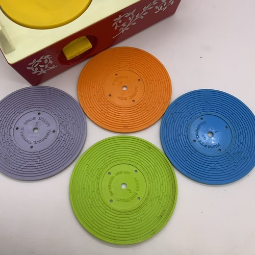 Vintage Fisher Price Music Box Record Player 1970s Working Retro - Picture 4 of 9