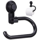 Suction Cup Toilet Roll Holder Holders Kitchen Towel Paper Rack Recessed