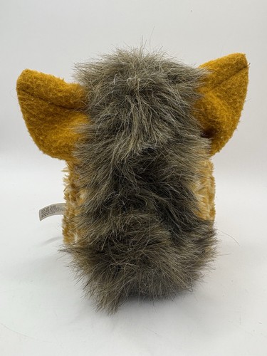 Vintage Furby 1998 Giraffe Print Brown Tan 70-800 Tiger Electronics, WORKING - Picture 2 of 3