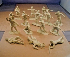 Lot Of 15  1/32 Conte Custom Brithsh 24th Alternate Poses & Casualties  #6773