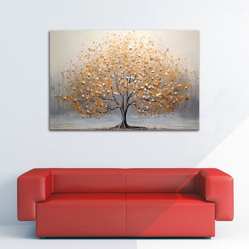 Abstract Tree Wall Art Canvas Painting Poster & Print Picture Mural Home Decor - Picture 3 of 6