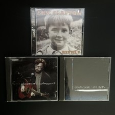 Eric Clapton CDs:  Unplugged, Reptile, From The Cradle