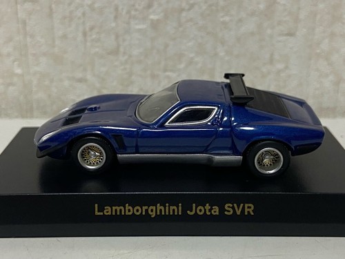 Kyosho 1/64 Lamborghini Jota SVR azul plata - Imagen 2 de 5