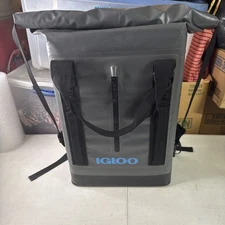 Igloo Cooler Igloo Wade Welded Cooler Backpack 13qt Waterproof Roll Top SL