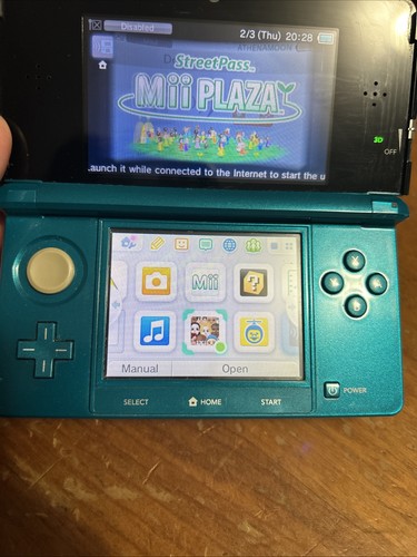 Sistema portátil Nintendo 3DS - azul aguamarina - Imagen 9 de 10