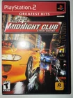 Midnight Club: Street Racing ( Sony PlayStation 2, 2000 )  CIB COMPLETE PS2