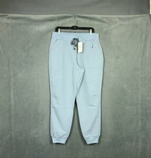Figs Scrub Jogger Pants Womens Size Large Dusty Blue Clara Jogger