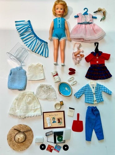 Pepper doll, clothing and accessories (Ideal vintage) - Free USA Shipping
